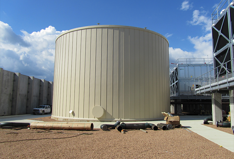Standing Seam Insulated Panel for Fire Water Storage Tank